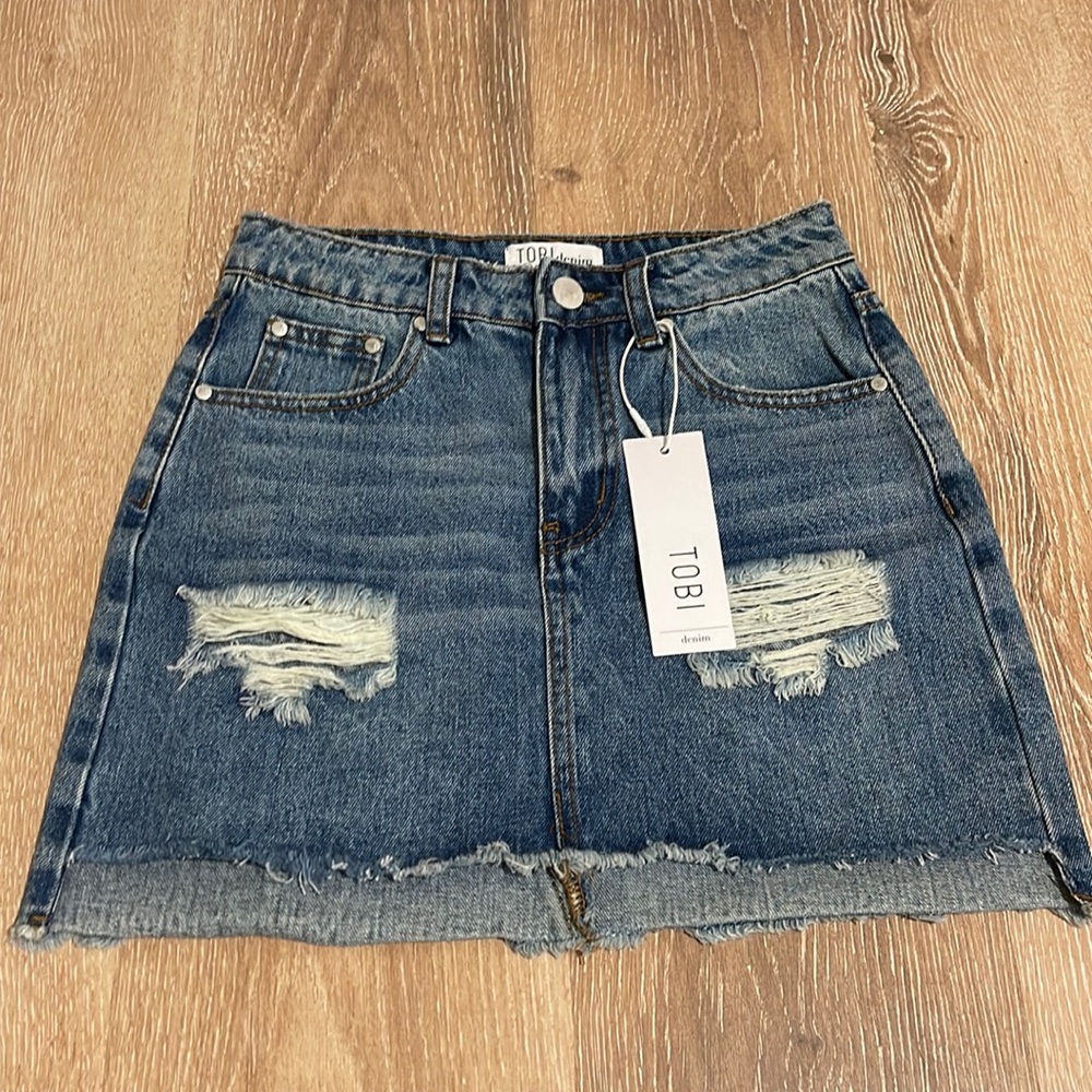 Tobi Denim Skirt size 25
